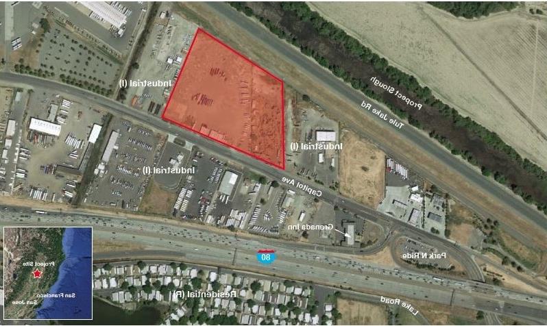 Corporation Yard Relocation Map