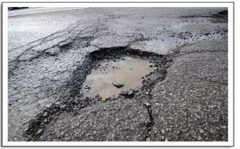 photo of pothole